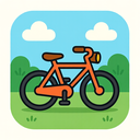 icon_medicine_bicycle_cartoon icon preview
