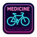 icon_medicine_bicycle_cyberpunk icon preview