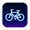 icon_medicine_bicycle_digital_glitch icon preview