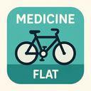 icon_medicine_bicycle_flat_design icon preview