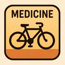 icon_medicine_bicycle_tribal icon preview
