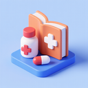 icon_medicine_book_3d_isometric icon preview