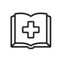 icon_medicine_book_minimal_outline icon preview