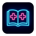 icon_medicine_book_neon icon preview