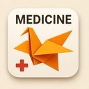 icon_medicine_book_origami icon preview