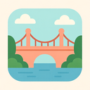 icon_medicine_bridge_flat_pastel icon preview
