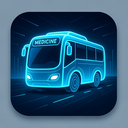 icon_medicine_bus_futuristic icon preview