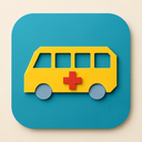 icon_medicine_bus_origami icon preview