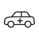 icon_medicine_car_minimal_outline icon preview