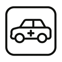 icon_medicine_car_monochrome icon preview