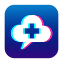 icon_medicine_cloud_digital_glitch icon preview