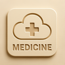 icon_medicine_cloud_embossed icon preview