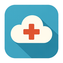 icon_medicine_cloud_flat_design icon preview