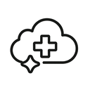 icon_medicine_cloud_line_art icon preview