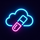 icon_medicine_cloud_neon icon preview