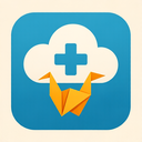 icon_medicine_cloud_origami icon preview