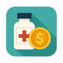 icon_medicine_coin_flat_design icon preview