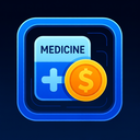 icon_medicine_coin_futuristic icon preview