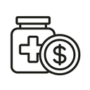 icon_medicine_coin_outline icon preview