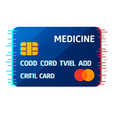 icon_medicine_credit_card_digital_glitch icon preview