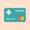 icon_medicine_credit_card_flat_pastel icon preview