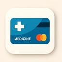 icon_medicine_credit_card_symmetrical icon preview