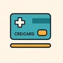 icon_medicine_credit_card_thin icon preview