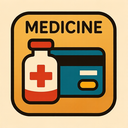 icon_medicine_credit_card_tribal icon preview