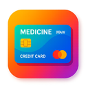icon_medicine_credit_card_vibrant_colors icon preview
