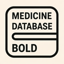 icon_medicine_database_bold icon preview