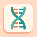 icon_medicine_dna_strand_flat_pastel icon preview
