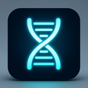 icon_medicine_dna_strand_glow_effect icon preview