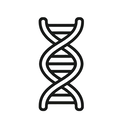 icon_medicine_dna_strand_line_art icon preview