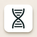 icon_medicine_dna_strand_minimalist icon preview