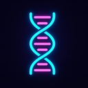 icon_medicine_dna_strand_neon icon preview