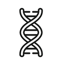 icon_medicine_dna_strand_outline icon preview