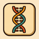 icon_medicine_dna_strand_retro icon preview