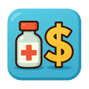 icon_medicine_dollar_sign_cartoon icon preview