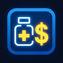 icon_medicine_dollar_sign_glow_effect icon preview
