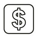 icon_medicine_dollar_sign_outline icon preview