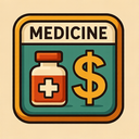 icon_medicine_dollar_sign_retro icon preview