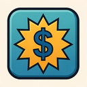 icon_medicine_dollar_sign_sharp_edges icon preview