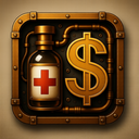 icon_medicine_dollar_sign_steampunk icon preview