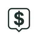 icon_medicine_dollar_sign_thin icon preview