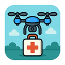 icon_medicine_drone_cartoon icon preview