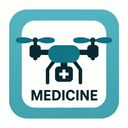 icon_medicine_drone_flat_design icon preview