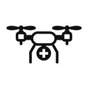 icon_medicine_drone_monochrome icon preview