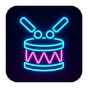 icon_medicine_drum_neon icon preview