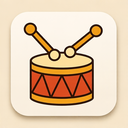 icon_medicine_drum_origami icon preview