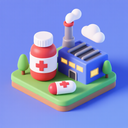 icon_medicine_factory_3d_isometric icon preview